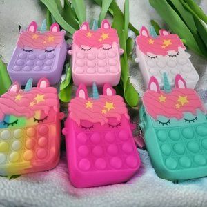 Girl's Popit Coin Purse